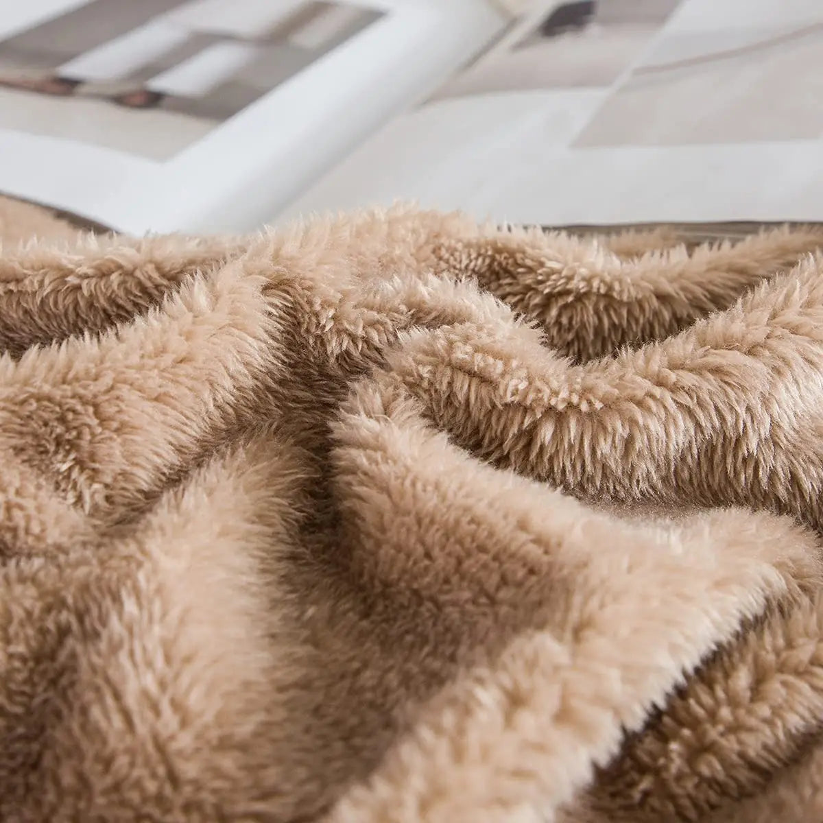 Hign Velvet Shaggy Duvet Cover Set Ultra Soft Bedding