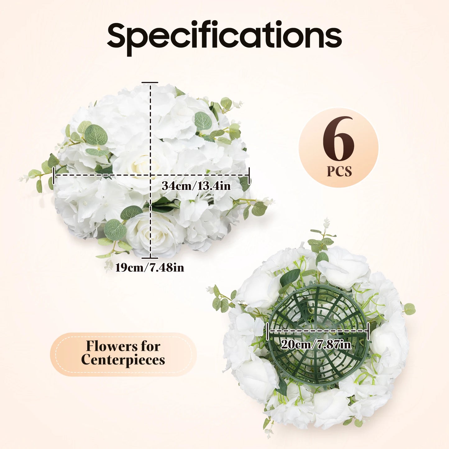 CN Sichuan Artificial Flower Balls Wedding Centerpiece