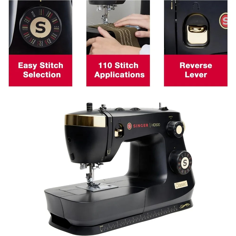 BlackGold Heavy Duty 500 Classic Sewing Machine Kit