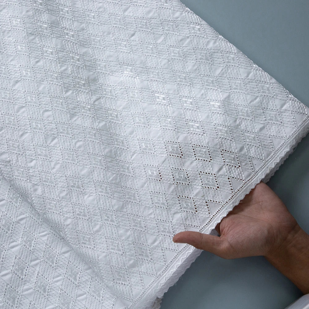 Breez Retail Therapy African Swiss Cotton Lace Fabric