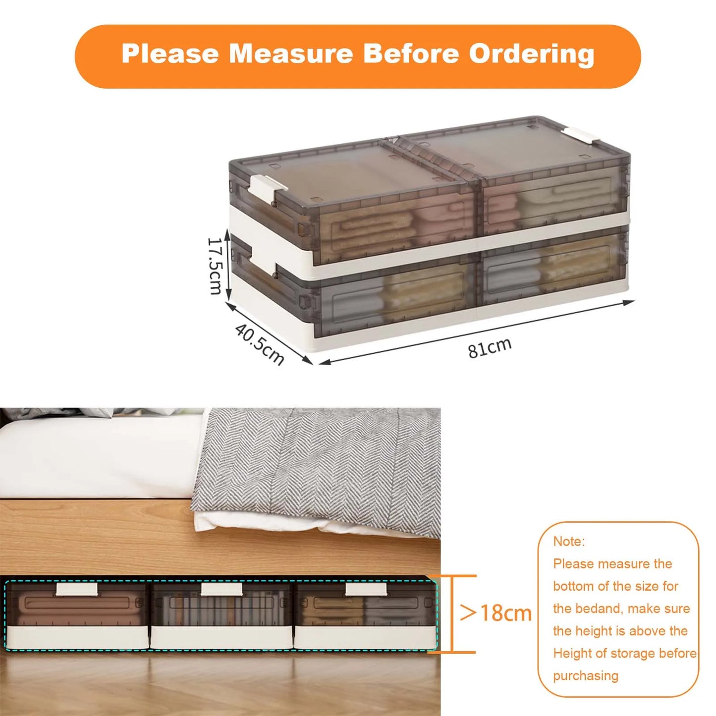 CN Guangdong Underbed Storage Box With Wheels Dust Proof