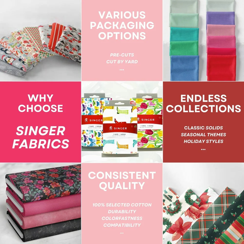 DUTRIEUX 100 Cotton Quilting Fabric for DIY Craft Projects