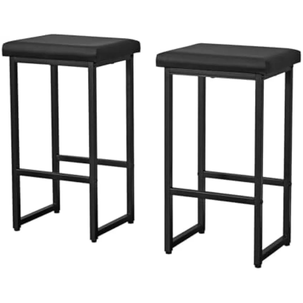 Hign-concerned 3 Piece Dining Table Set Bar Stools