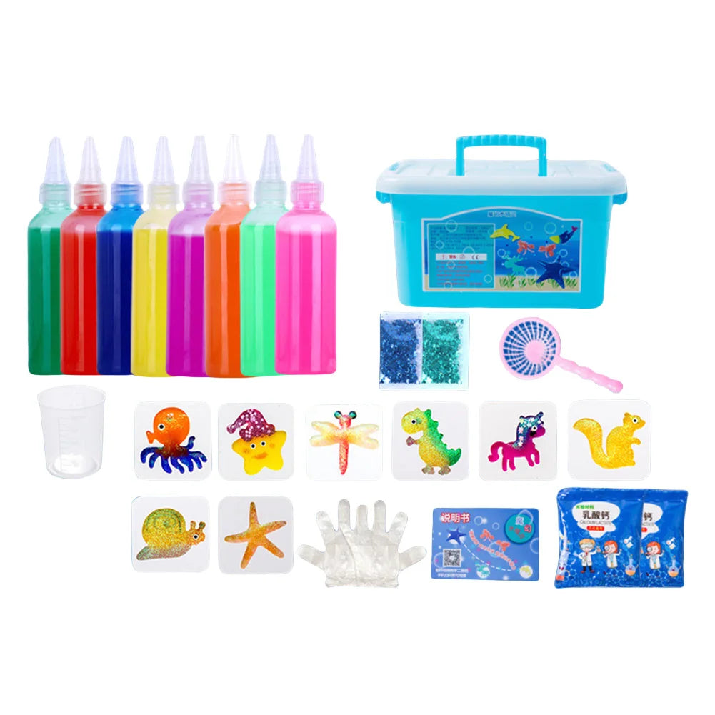 JOCESTYLE Magic Water Elf Toy Handmade Craft Painting Kit