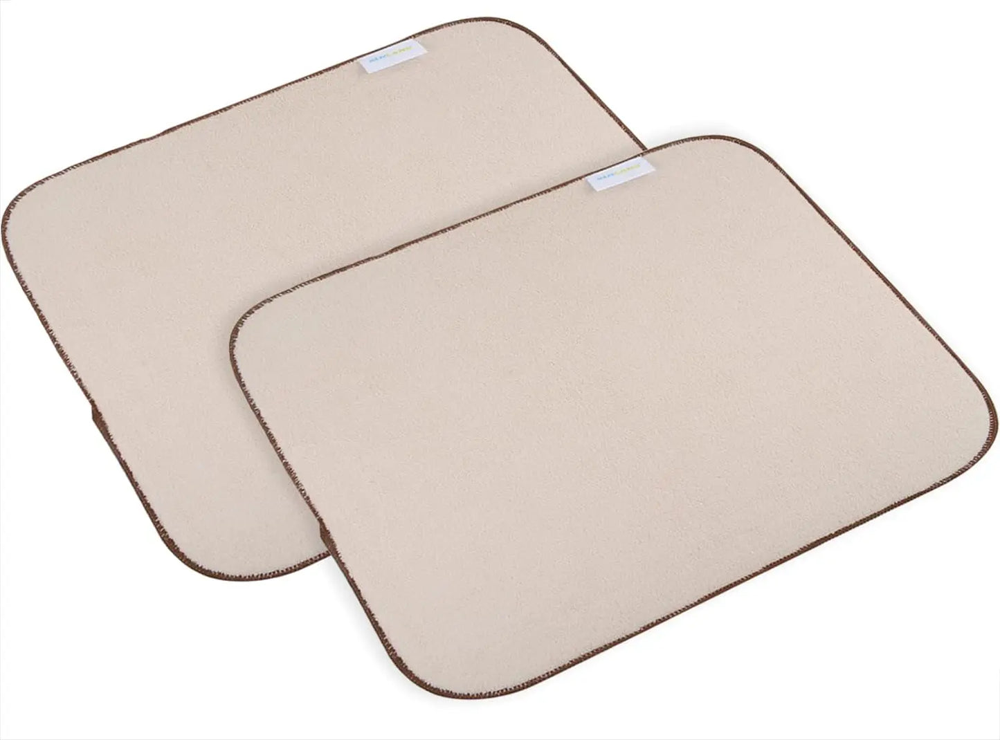 SINLAND Microfiber Dish Drying Mat Ultra Absorbent 2 Pack