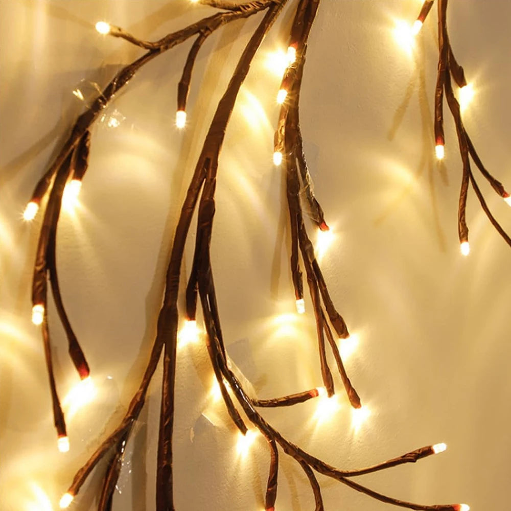WELPUR Solar Tree String Lights 96 LED Waterproof Garland