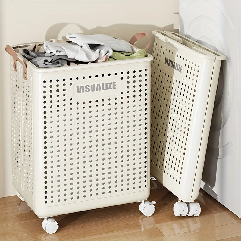 Breez Retail Therapy Dirty Clothes Basket Organizer