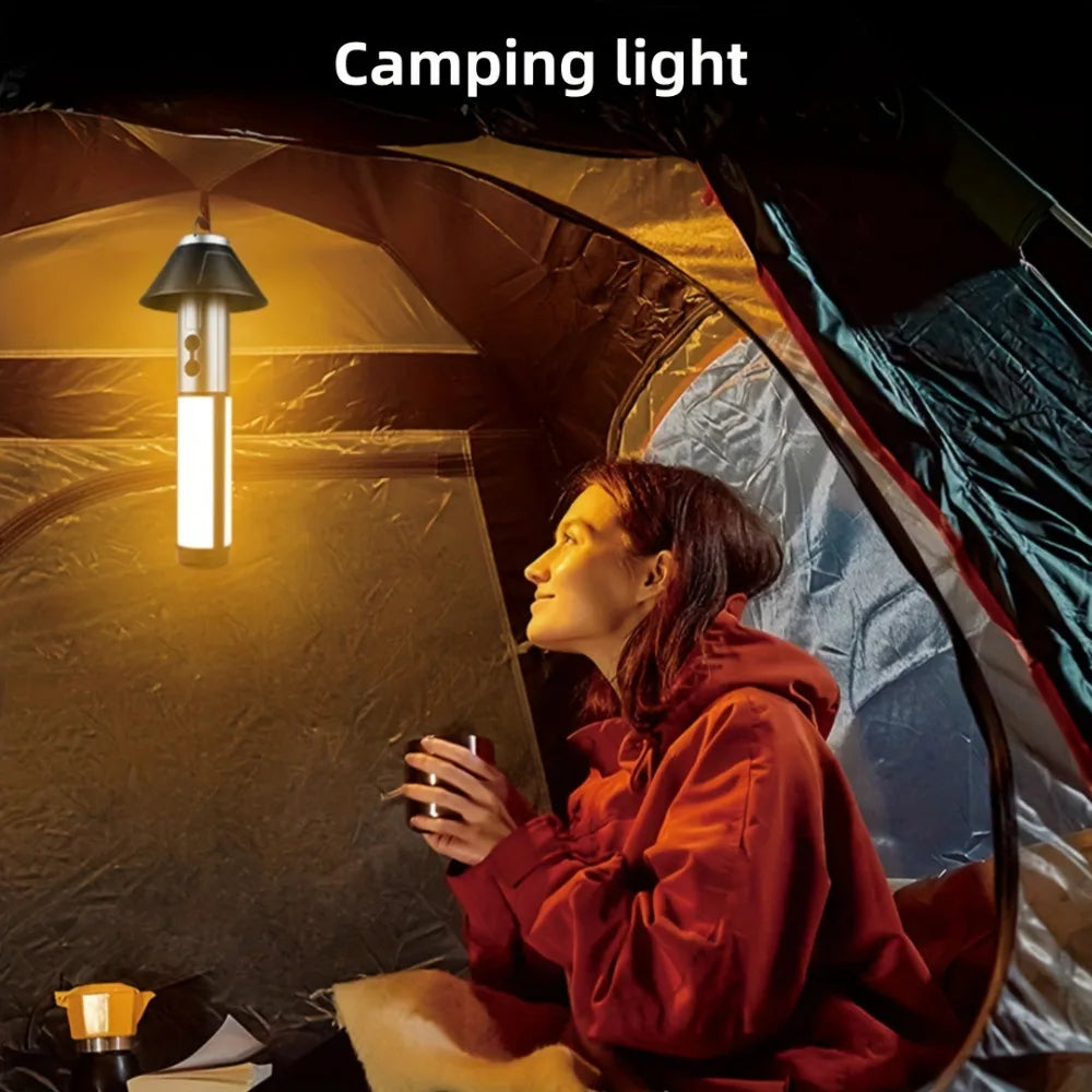 ShinLuxe Retractable Camping Light USB Rechargeable Lamp