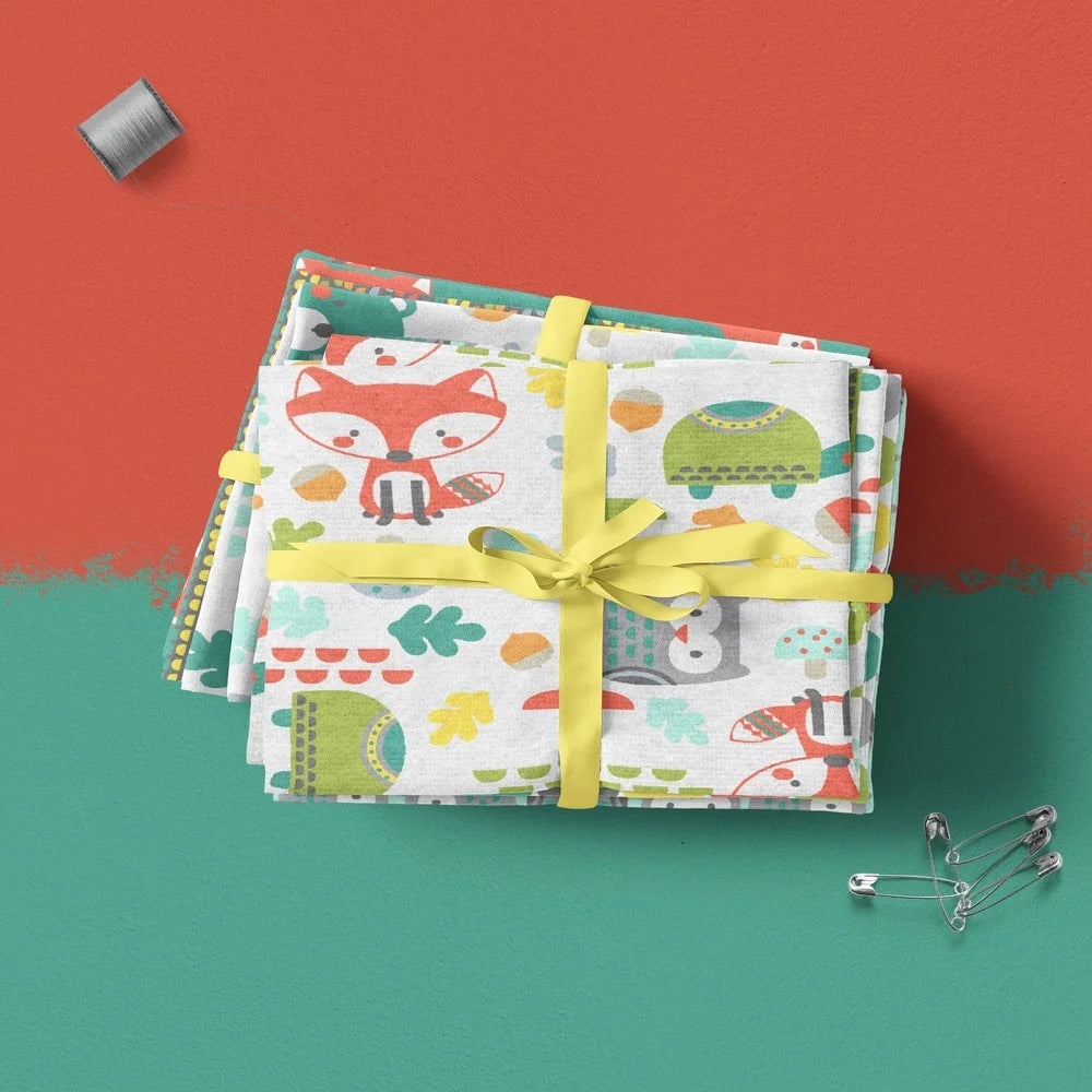 DUTRIEUX Cotton Flannel Precut Fabric 3 Pack Quilting