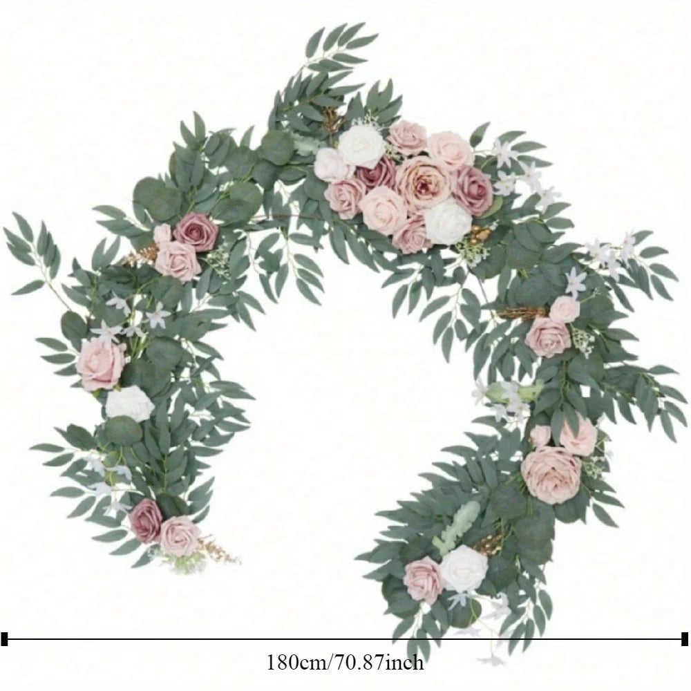 Tianjin Eucalyptus Willow Leaf Garland For Wedding Arch