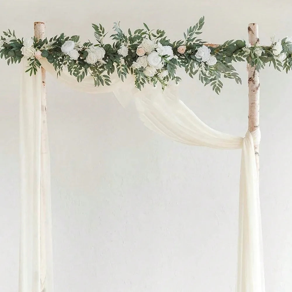 Tianjin Eucalyptus Willow Leaf Garland For Wedding Arch