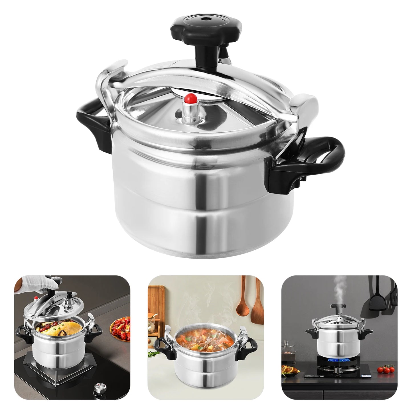 Bymaocar Aluminum Pressure Pot Induction Cooker Open Fire