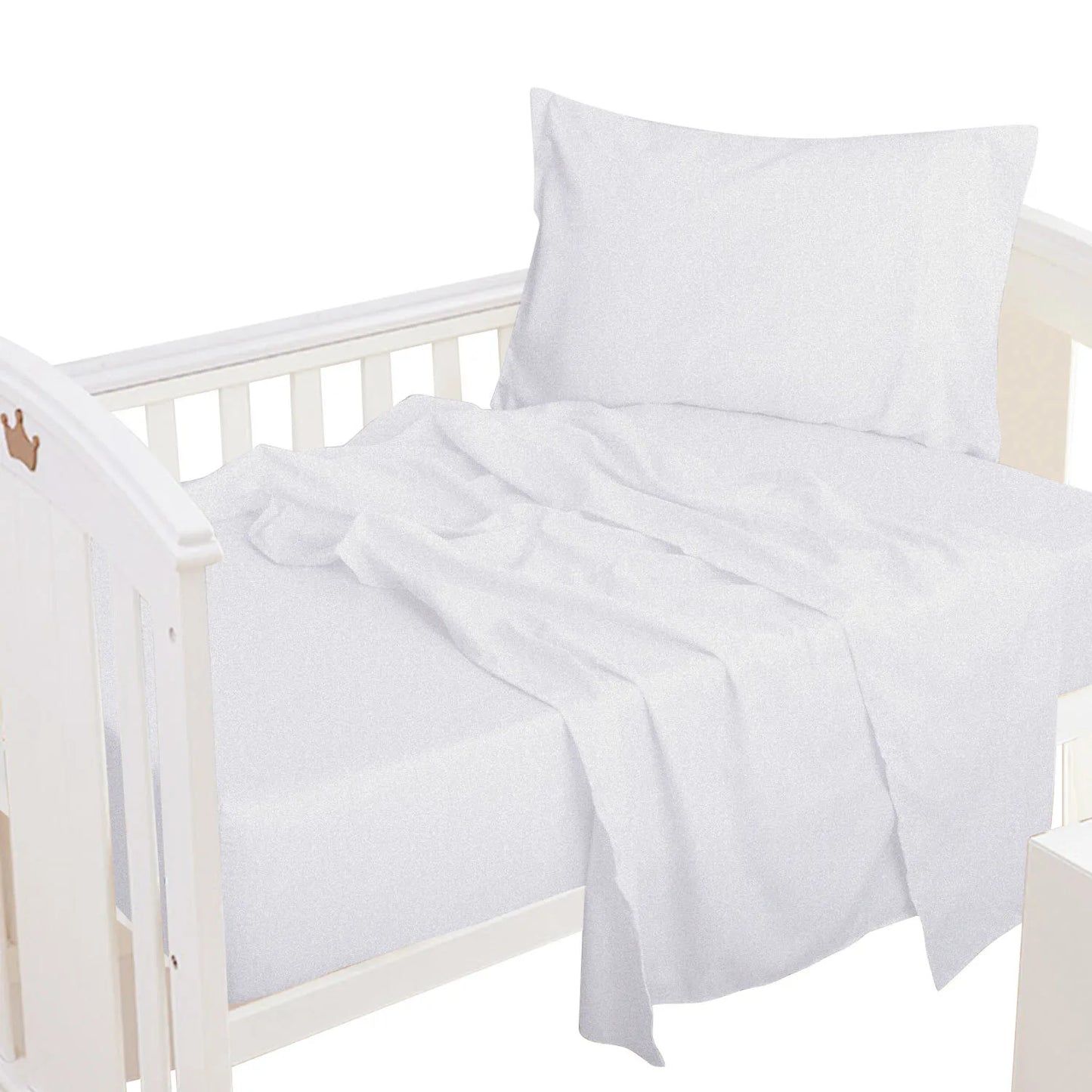 Ntbay Microfiber Toddler Sheet Set 3 Piece Bedding Kit