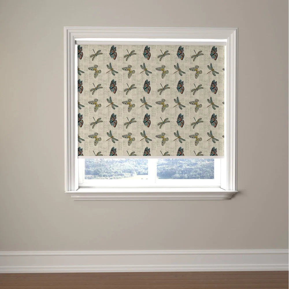 Dutrieux 100 Cotton Butterfly Print Quilting Fabric