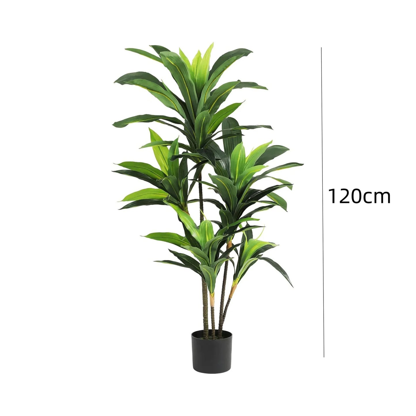 Artificial Dracaena Plant In Pot With Adjustable Branches