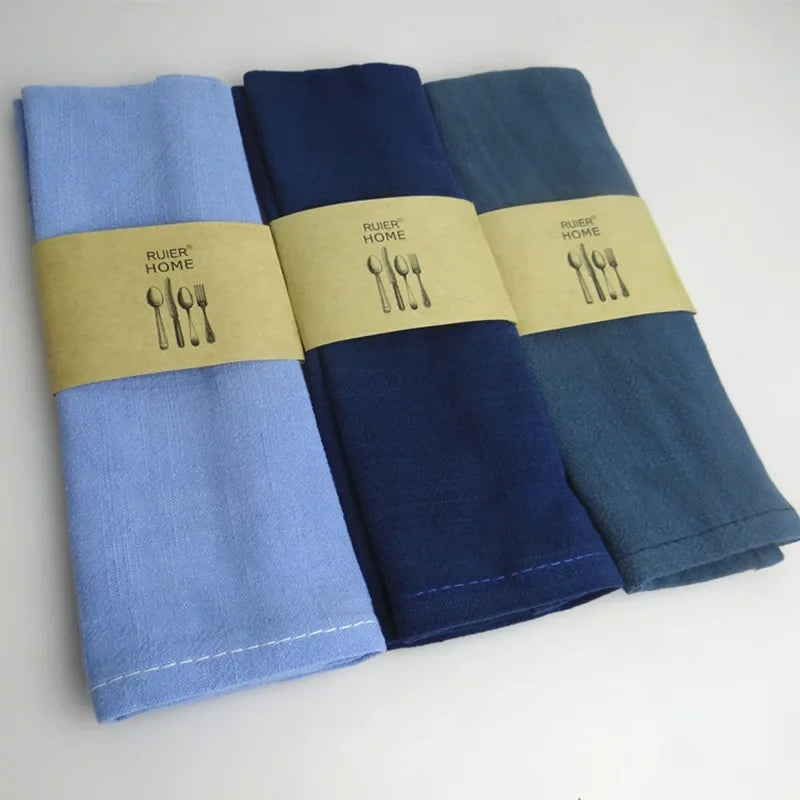 Guangdong Cotton Linen Table Napkins Tea Towels Absorbent