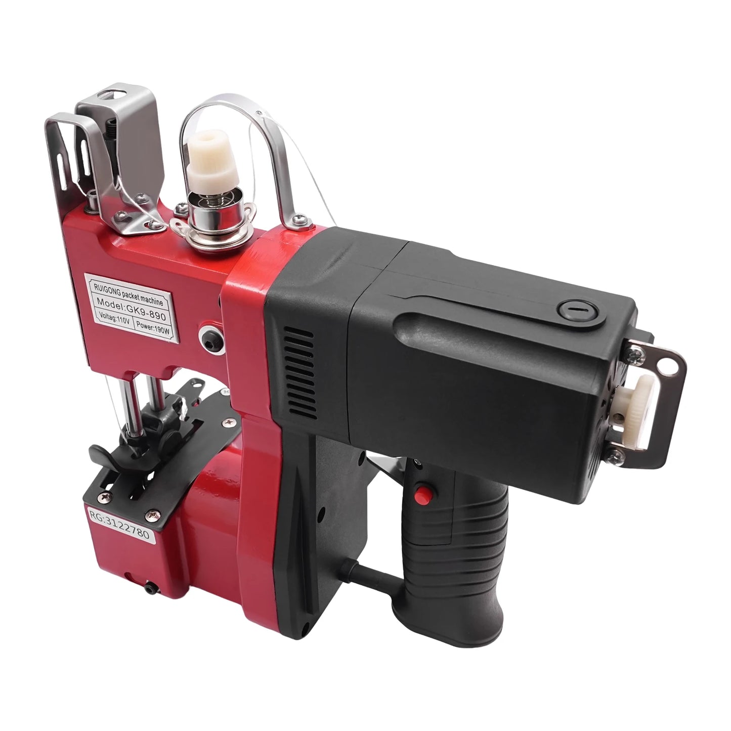 Hign Concerned Industrial Portable 110V Bag Closer Machine