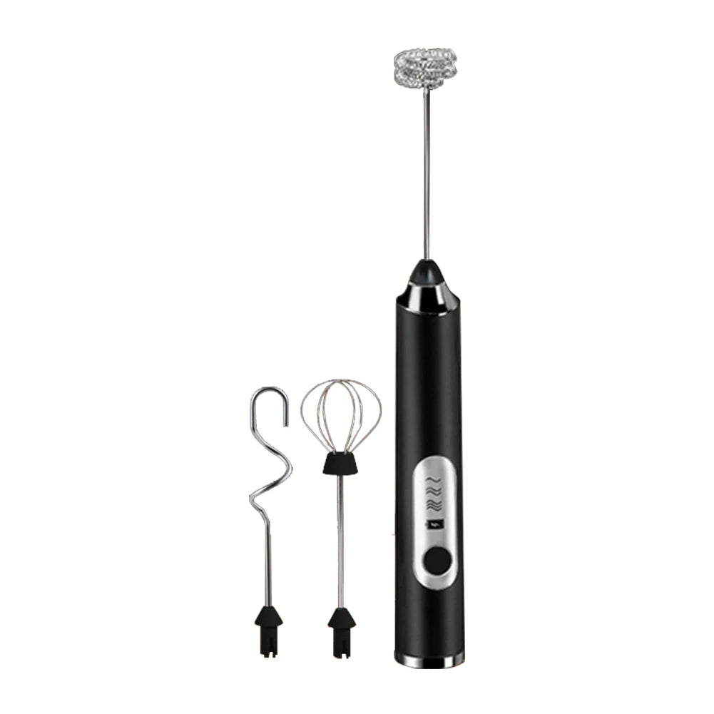 Alloet Mini Electric Milk Frother And Whisk Mixer Tools