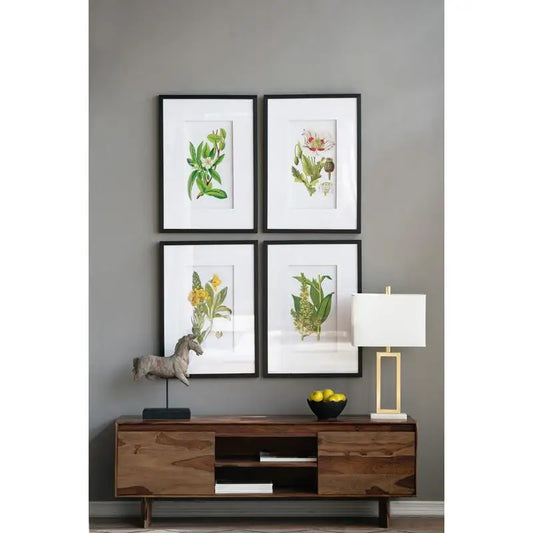 Hign Concerned Botanical Flower Wall Art Set for Home Decor