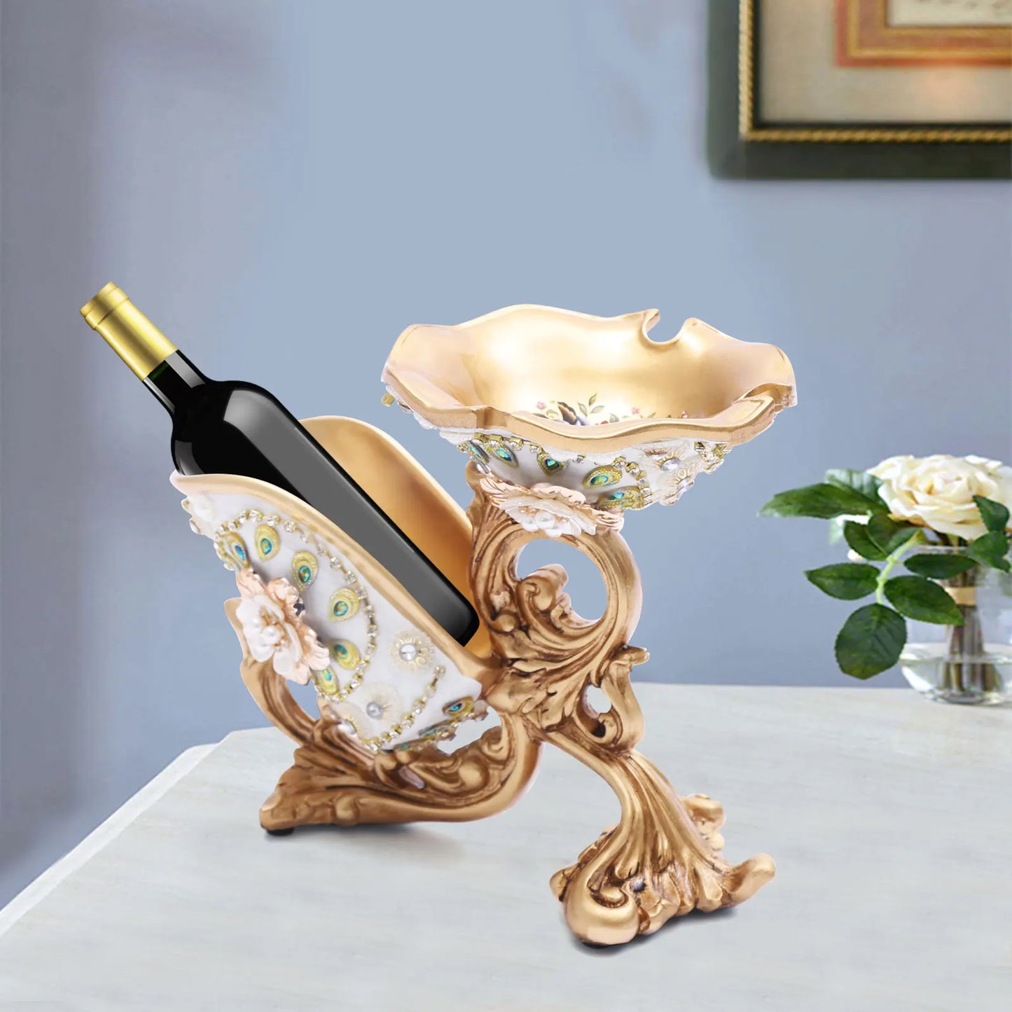 Hign-Concerned Luxury Wine Rack Bottle Holder Stand