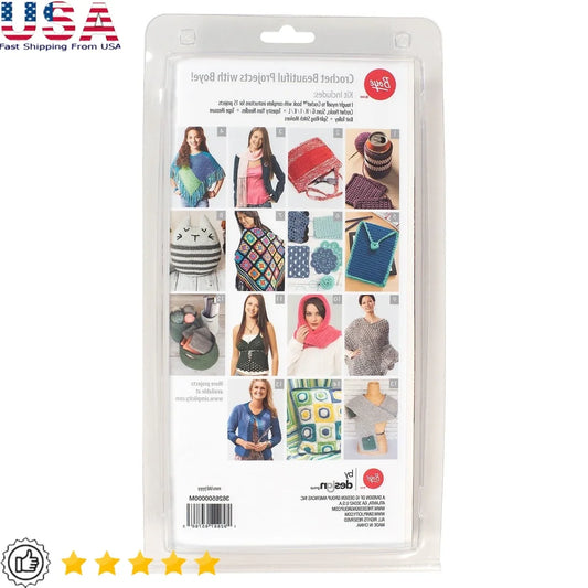XMSJ 30 Piece Everyday Crochet Kit With Accessories And Instructions
