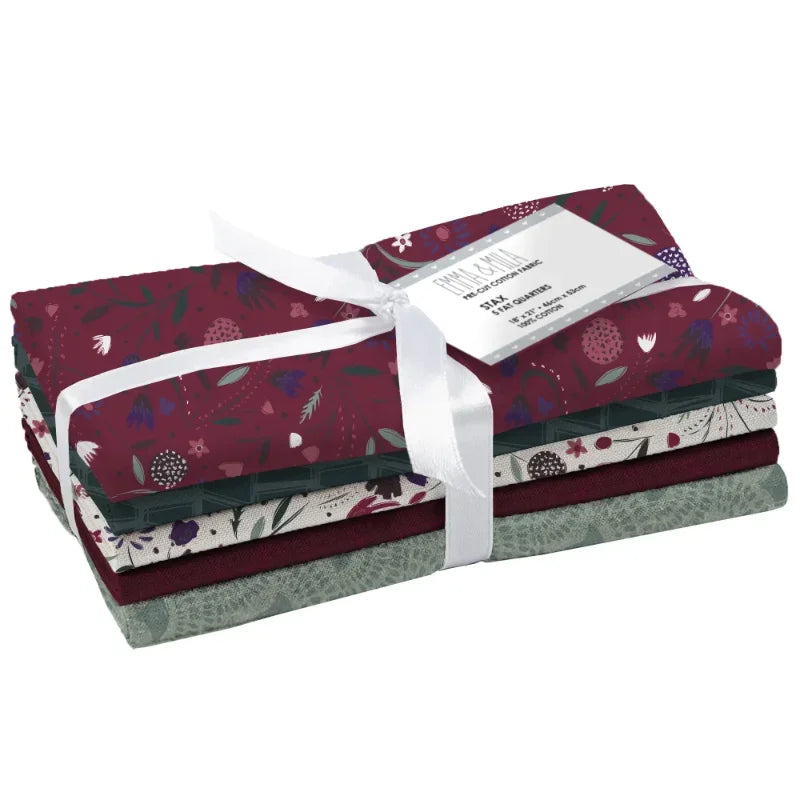 Hign-concerned Wild Hearts Fat Quarter Bundle 5 Designs