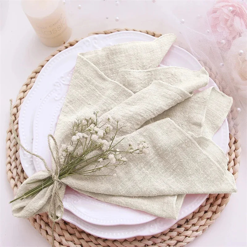 Craft Of Weaving Table Napkins For Kitchen Use Everyday