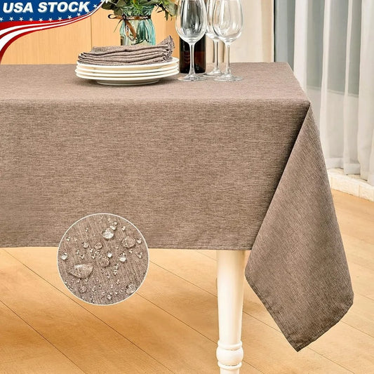Fujian Craft Of Weaving Waterproof Rectangular Tablecloth