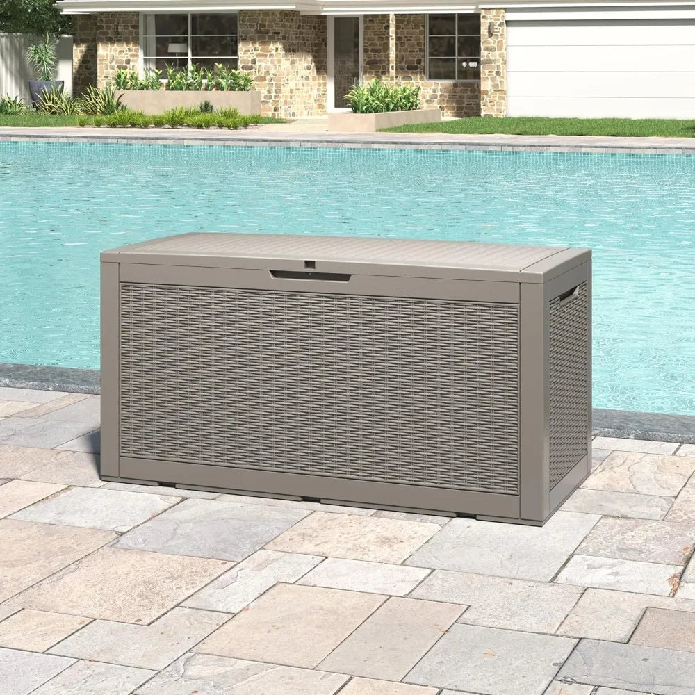 Deck Box Outdoor Storage for Patio Furniture and Tools