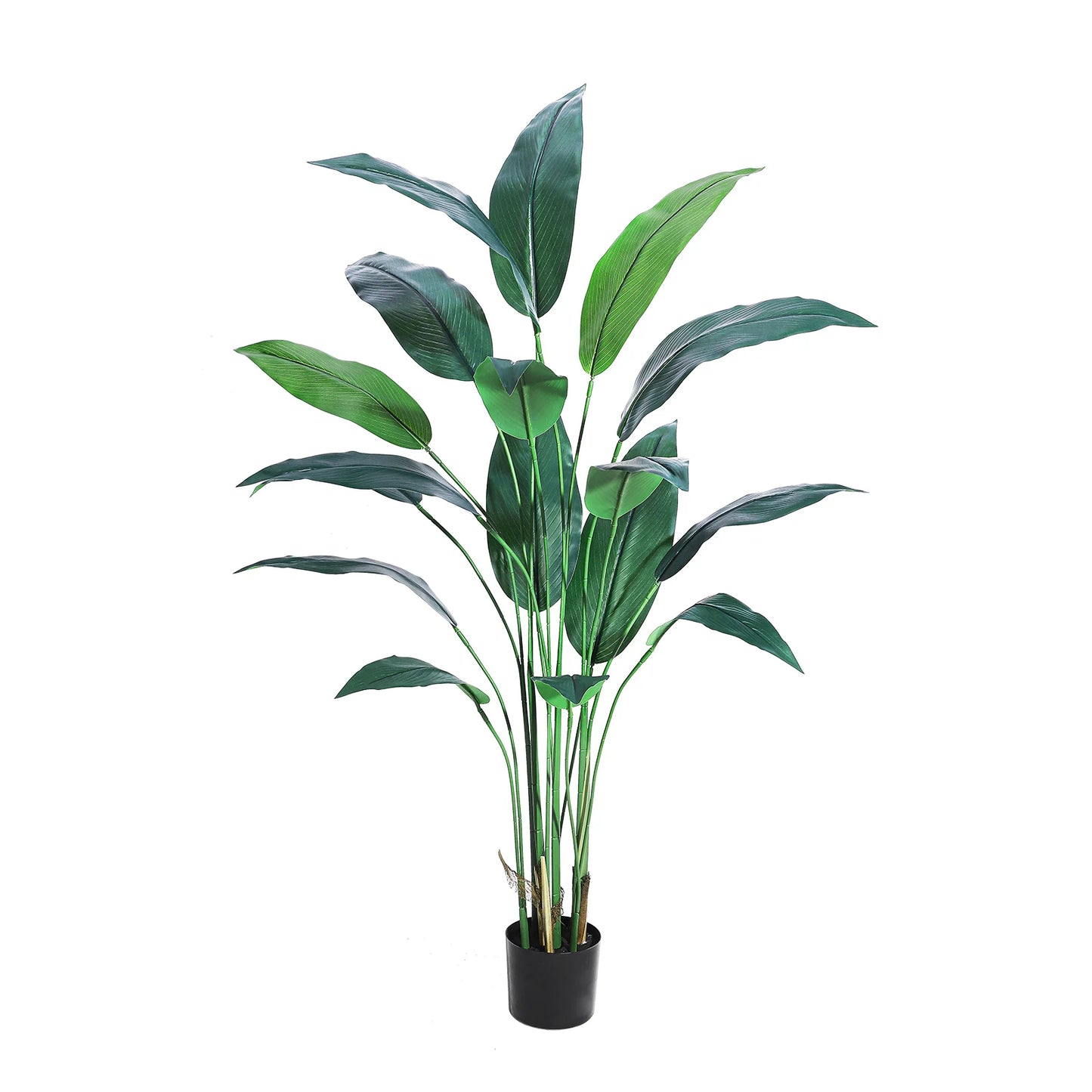 StudysetCN Artificial Bird of Paradise Plant Decor Indoor