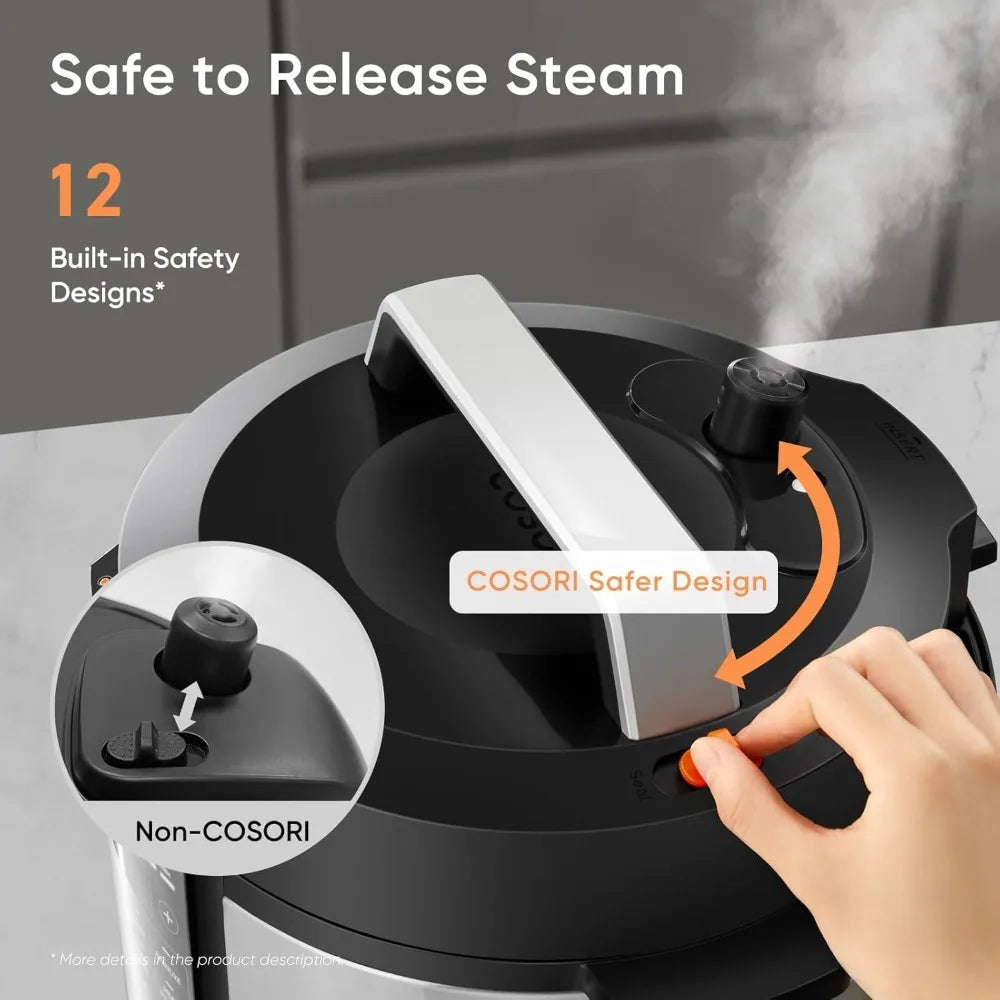 XMSJ Pressure Cooker Nine In One Instant Multi Kitchen