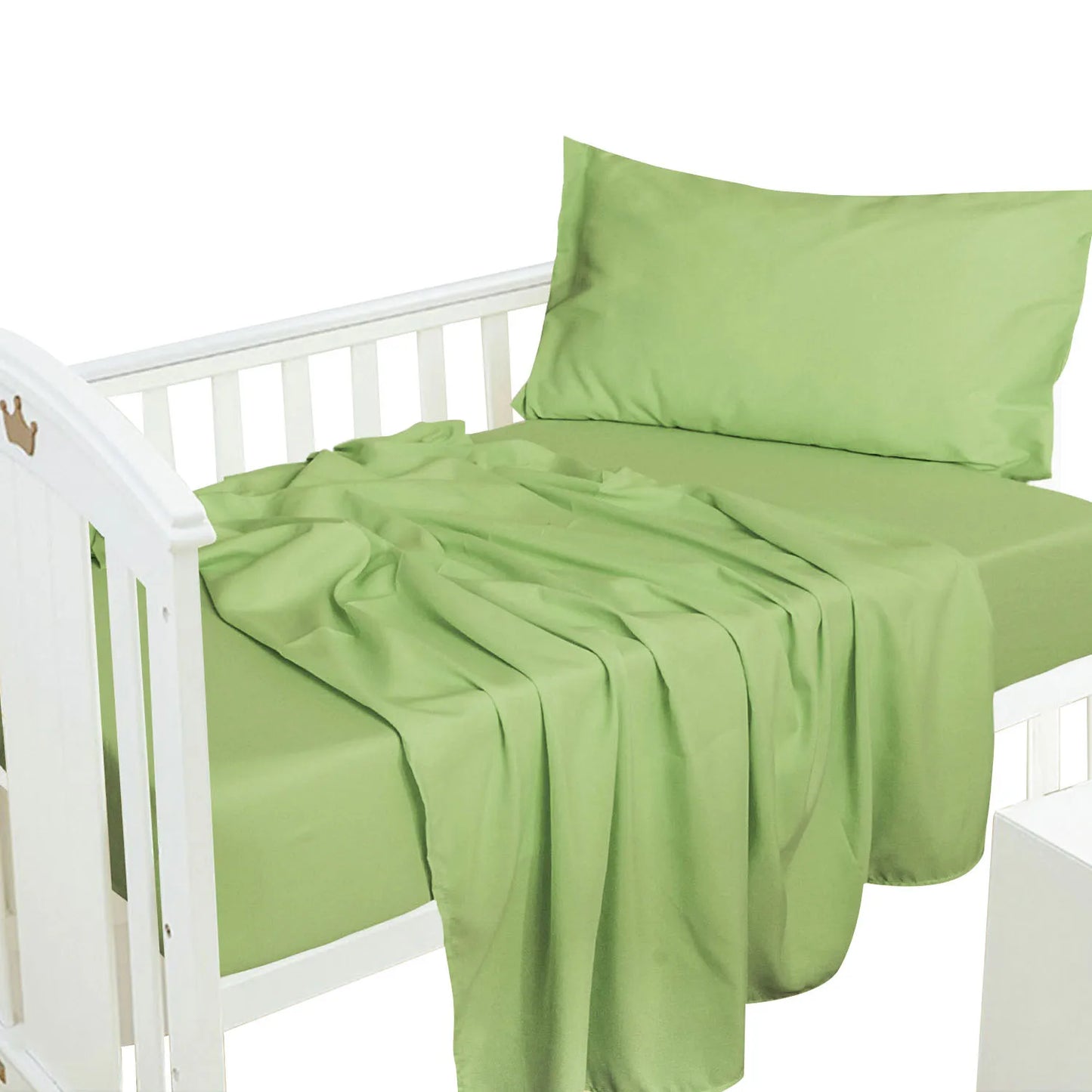 Ntbay Microfiber Toddler Sheet Set 3 Piece Bedding Kit