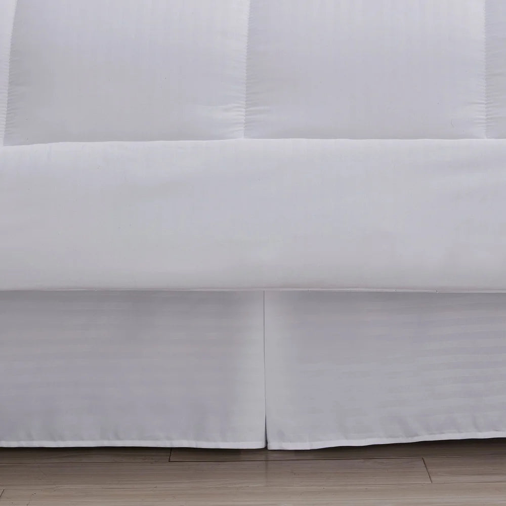 DUTRIEUX Hotel Dobby Stripe Bedding In A Bag 8 Piece Set