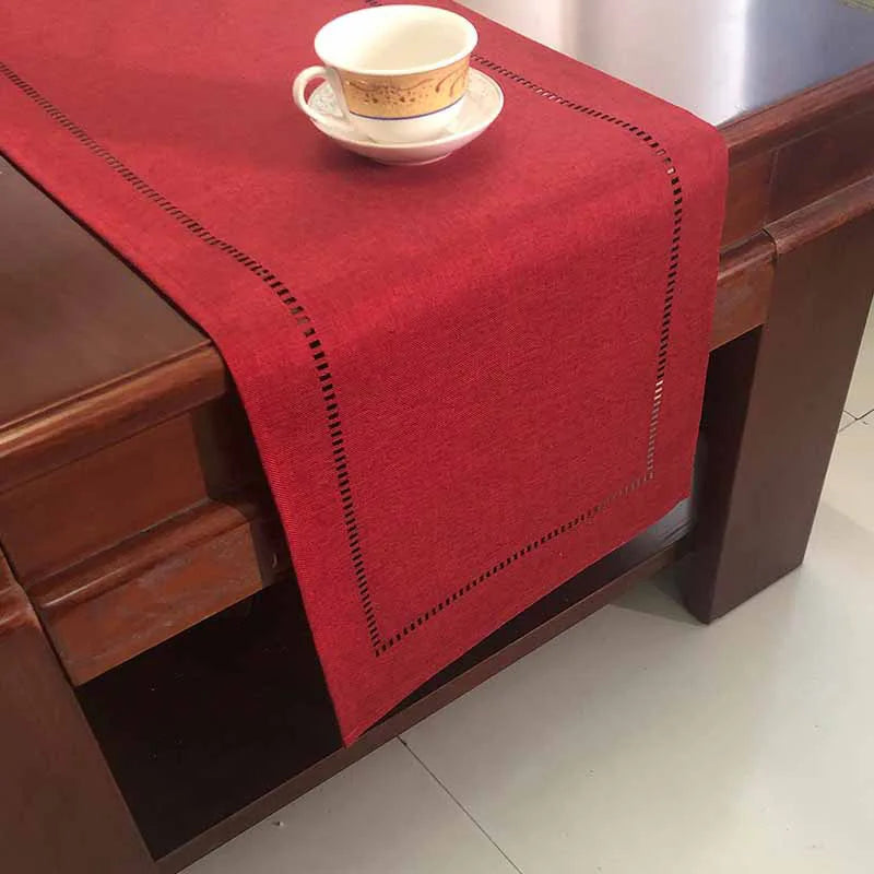 Magzasi Linen Table Runner For Dining And Wedding Decor