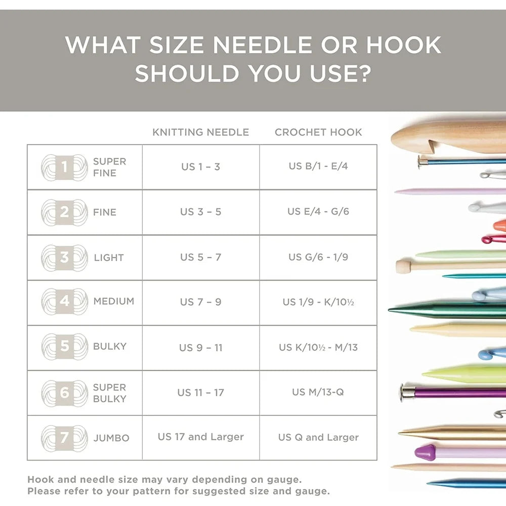 XMSJ Scarfie Yarn Bulky Acrylic Wool 3 Pack Self-Striping