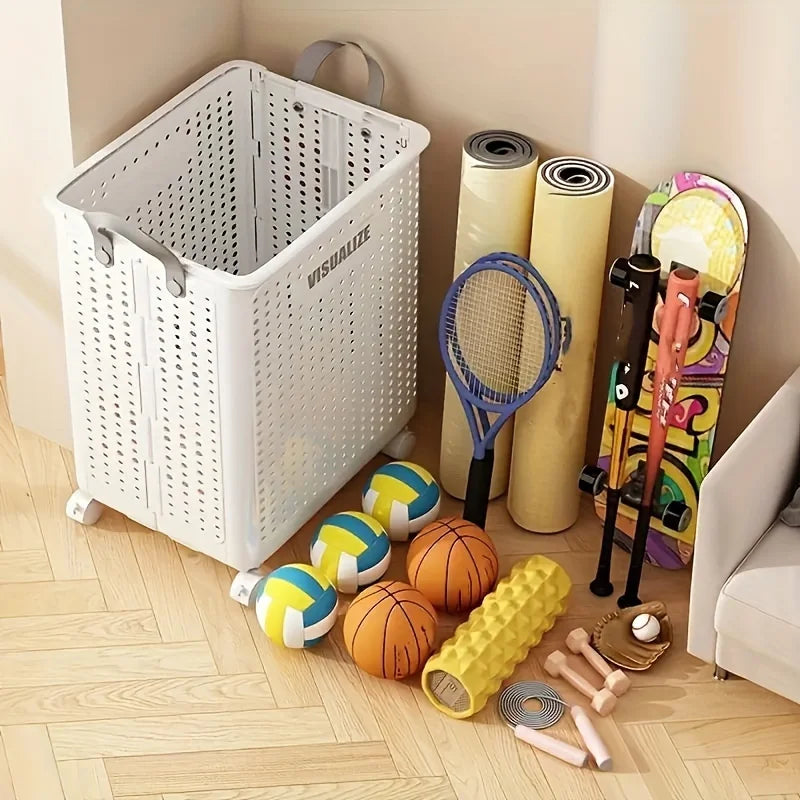 Breez Retail Therapy Dirty Clothes Basket Organizer