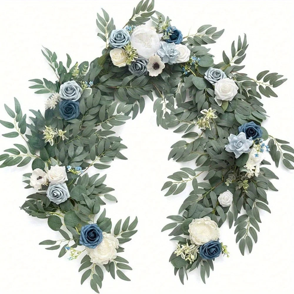 Tianjin Eucalyptus Willow Leaf Garland For Wedding Arch