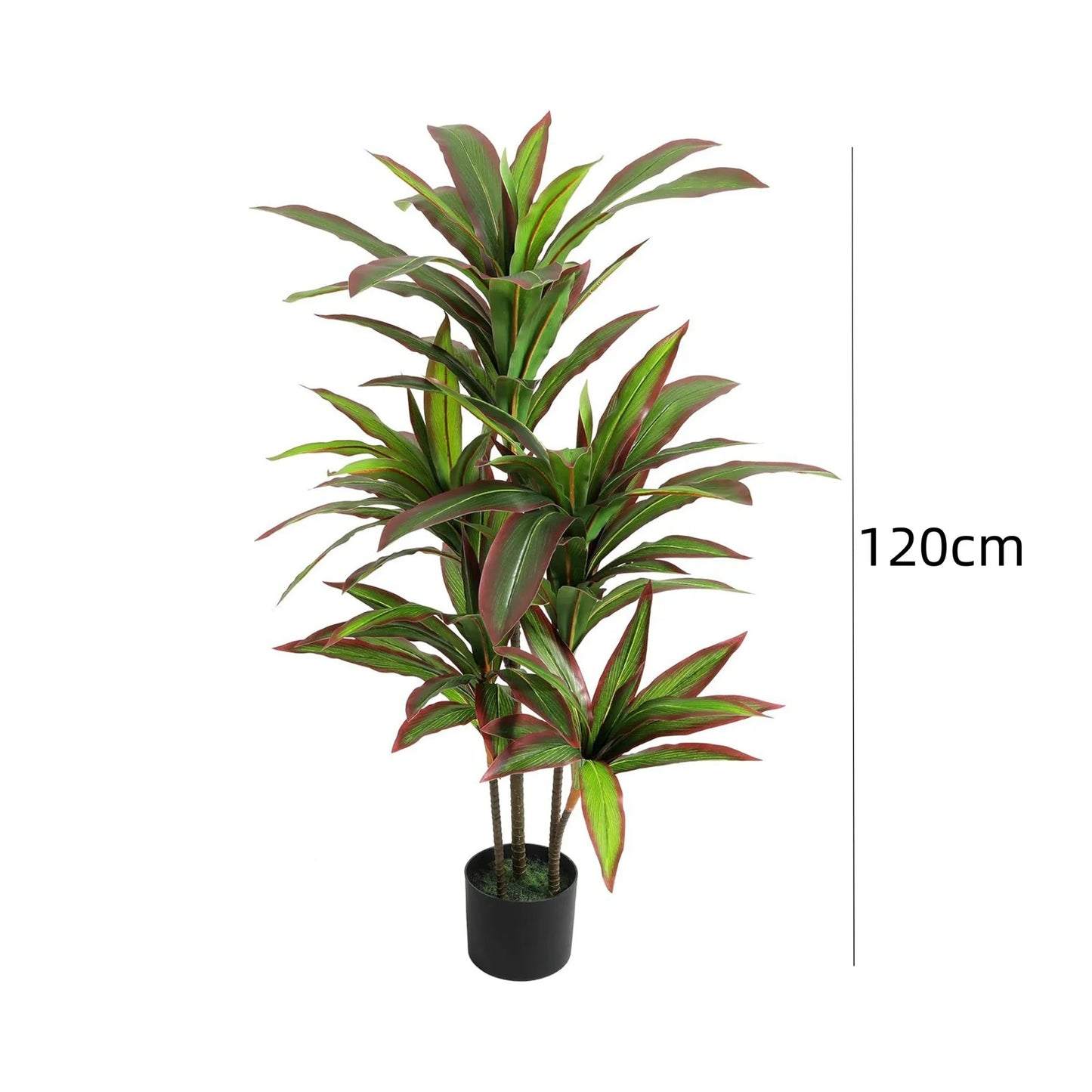Artificial Dracaena Plant In Pot With Adjustable Branches