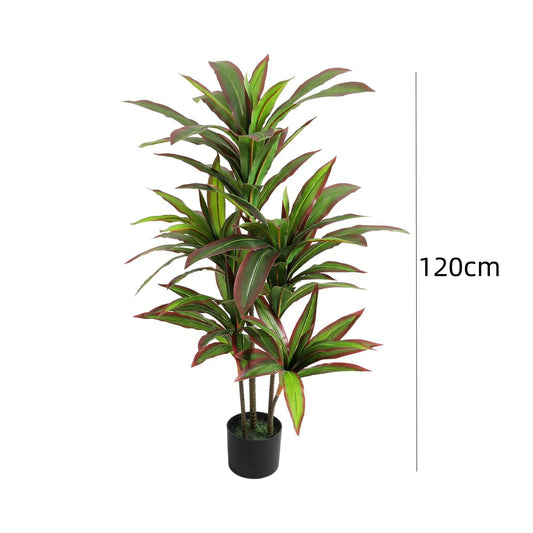 Artificial Dracaena Plant In Pot With Adjustable Branches