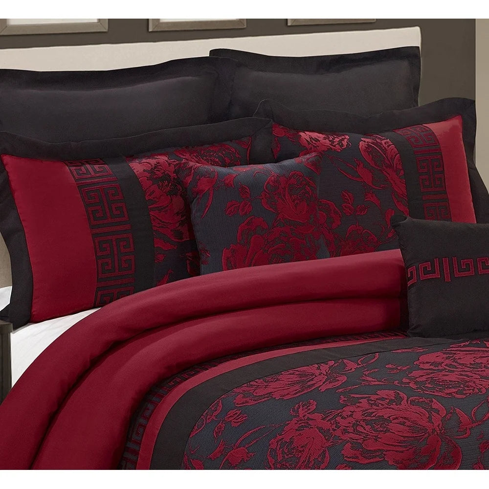 Breez Retail Therapy Jacquard Floral Bedding Duvet Set
