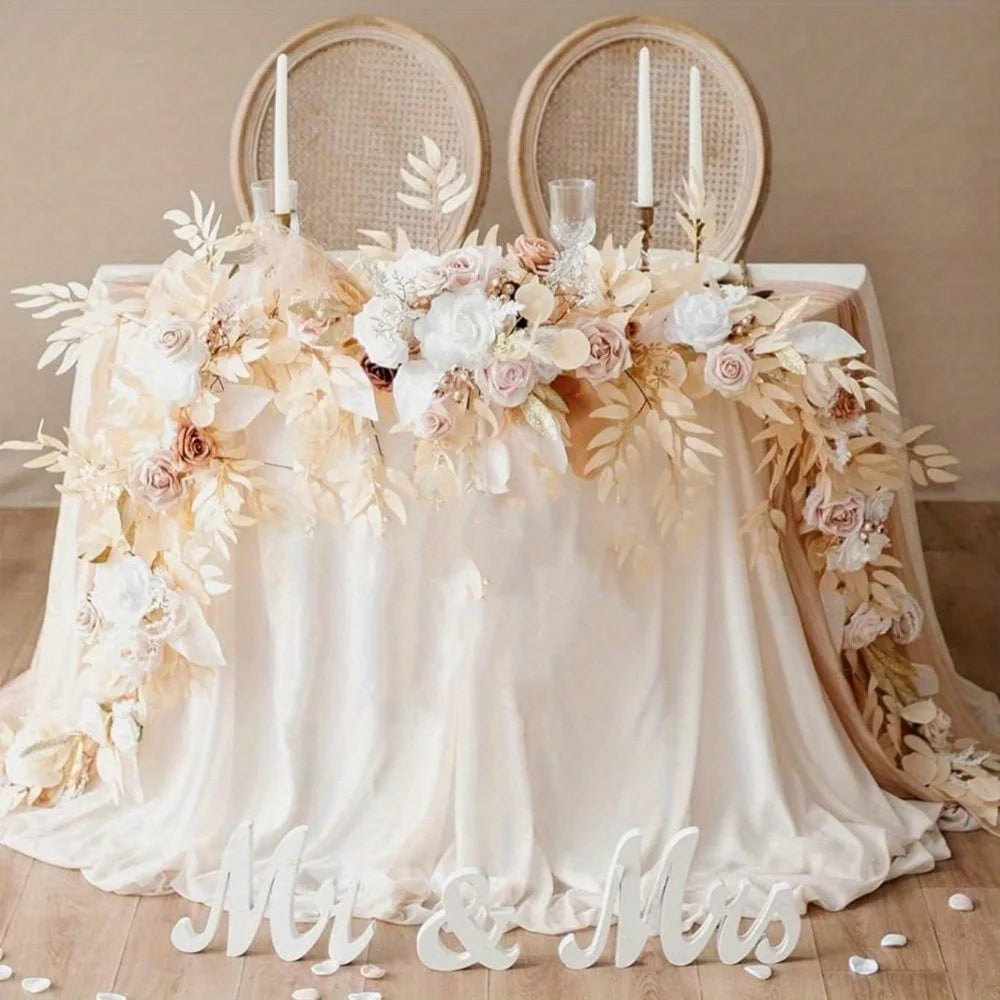 CN Tianjin Eucalyptus Willow Leaf Garland Wedding Decor