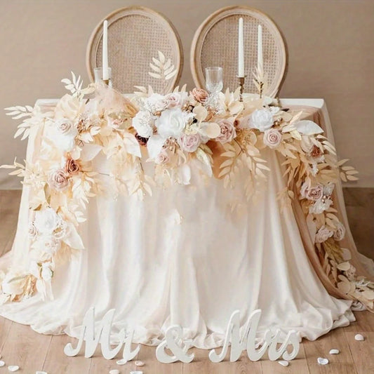 CN Tianjin Eucalyptus Willow Leaf Garland Wedding Decor
