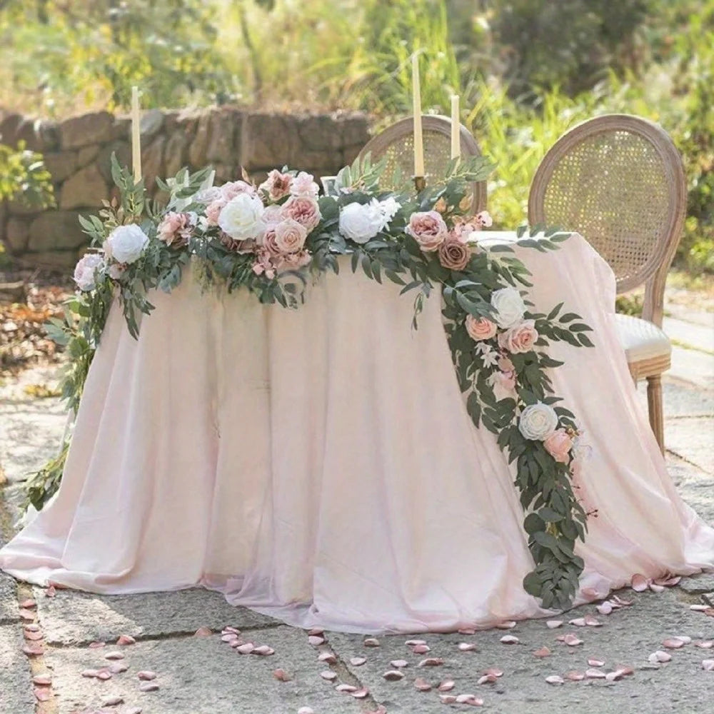 Tianjin Eucalyptus Willow Leaf Garland For Wedding Arch