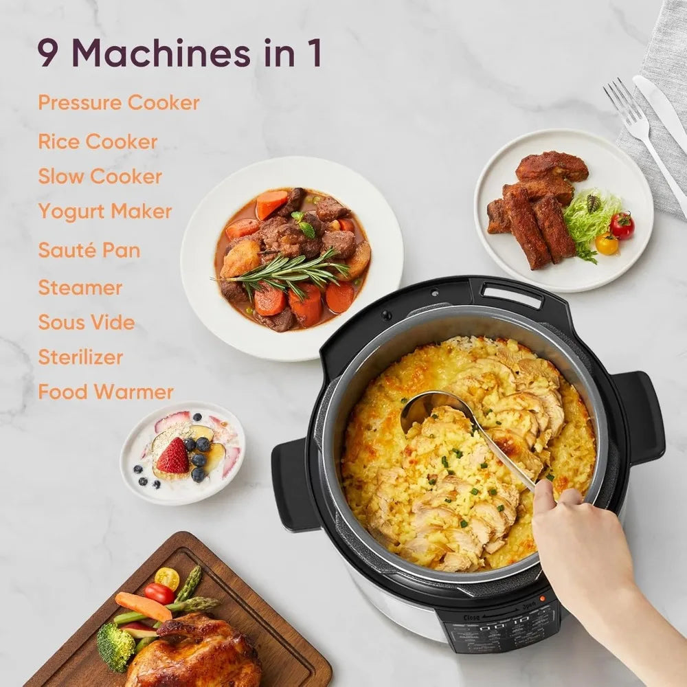 XMSJ Pressure Cooker Nine In One Instant Multi Kitchen