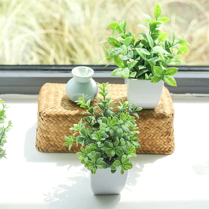 Guangdong Faux Greenery Indoor Bonsai Plants For Home Decor