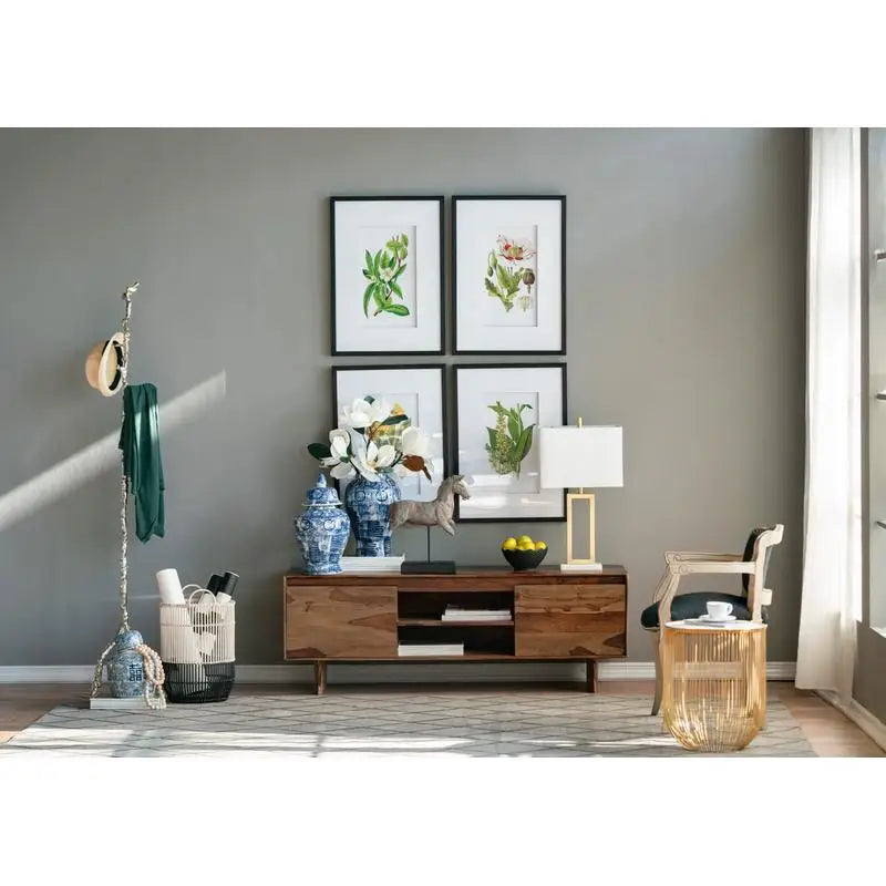 Hign Concerned Botanical Flower Wall Art Set for Home Decor