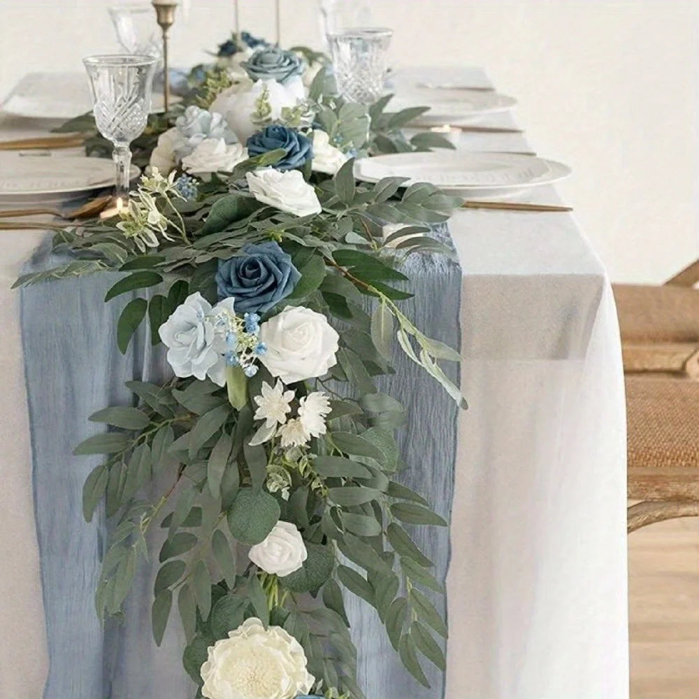 Tianjin Eucalyptus Willow Leaf Garland for Wedding Backdrop