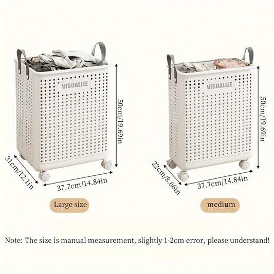 Breez Retail Therapy Dirty Clothes Basket Organizer