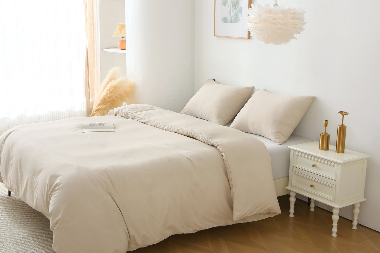 Sichuan Craft of Weaving Duvet Cover Set Pillow Shams