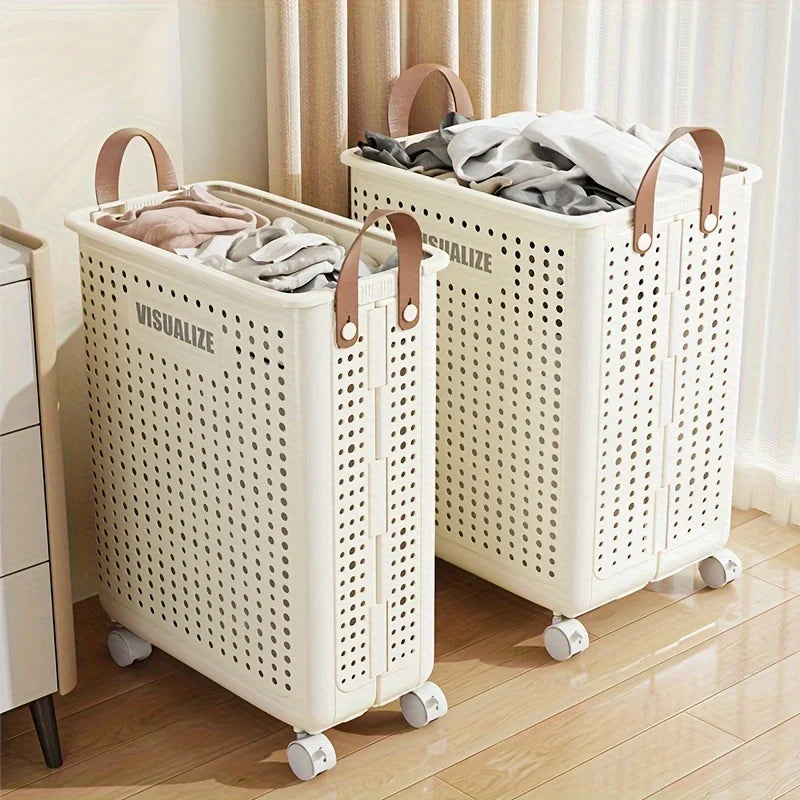Breez Retail Therapy Dirty Clothes Basket Organizer